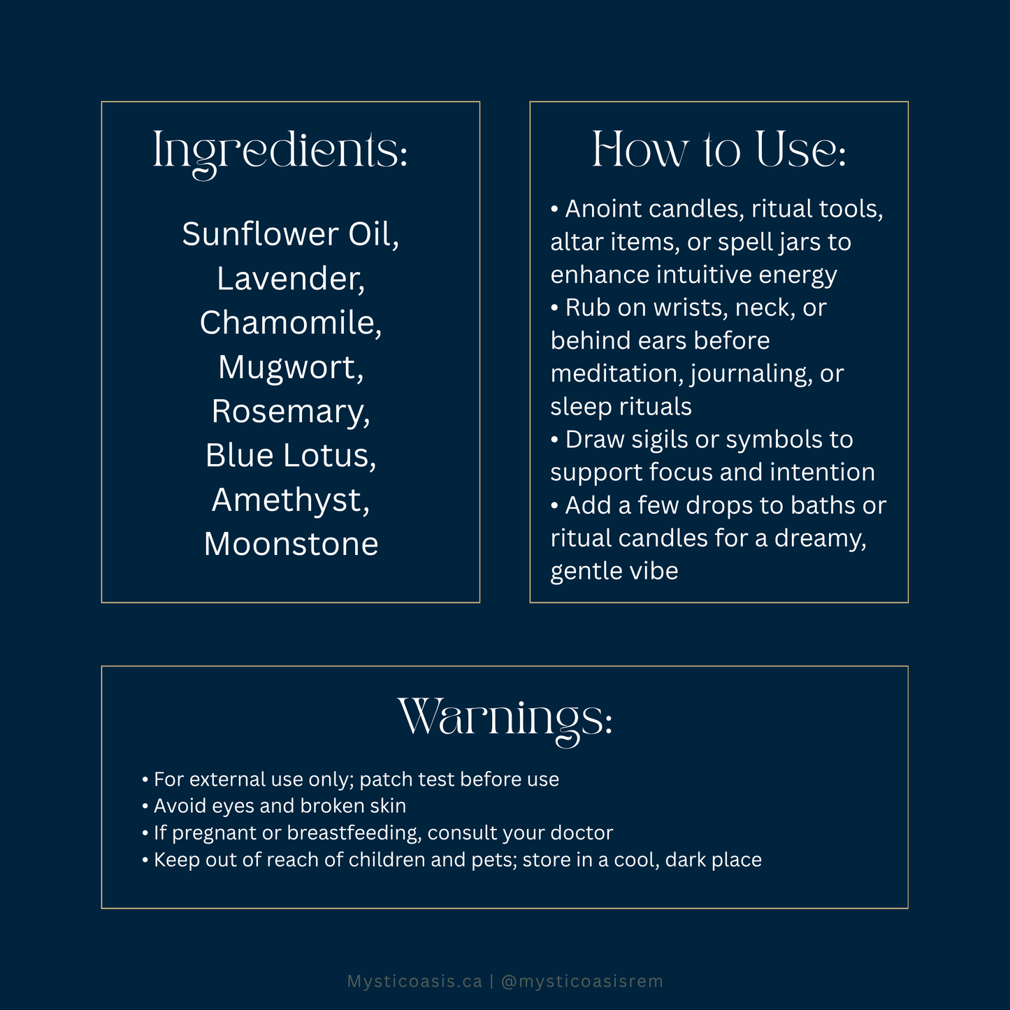 Astral Drift - Ritual Oil