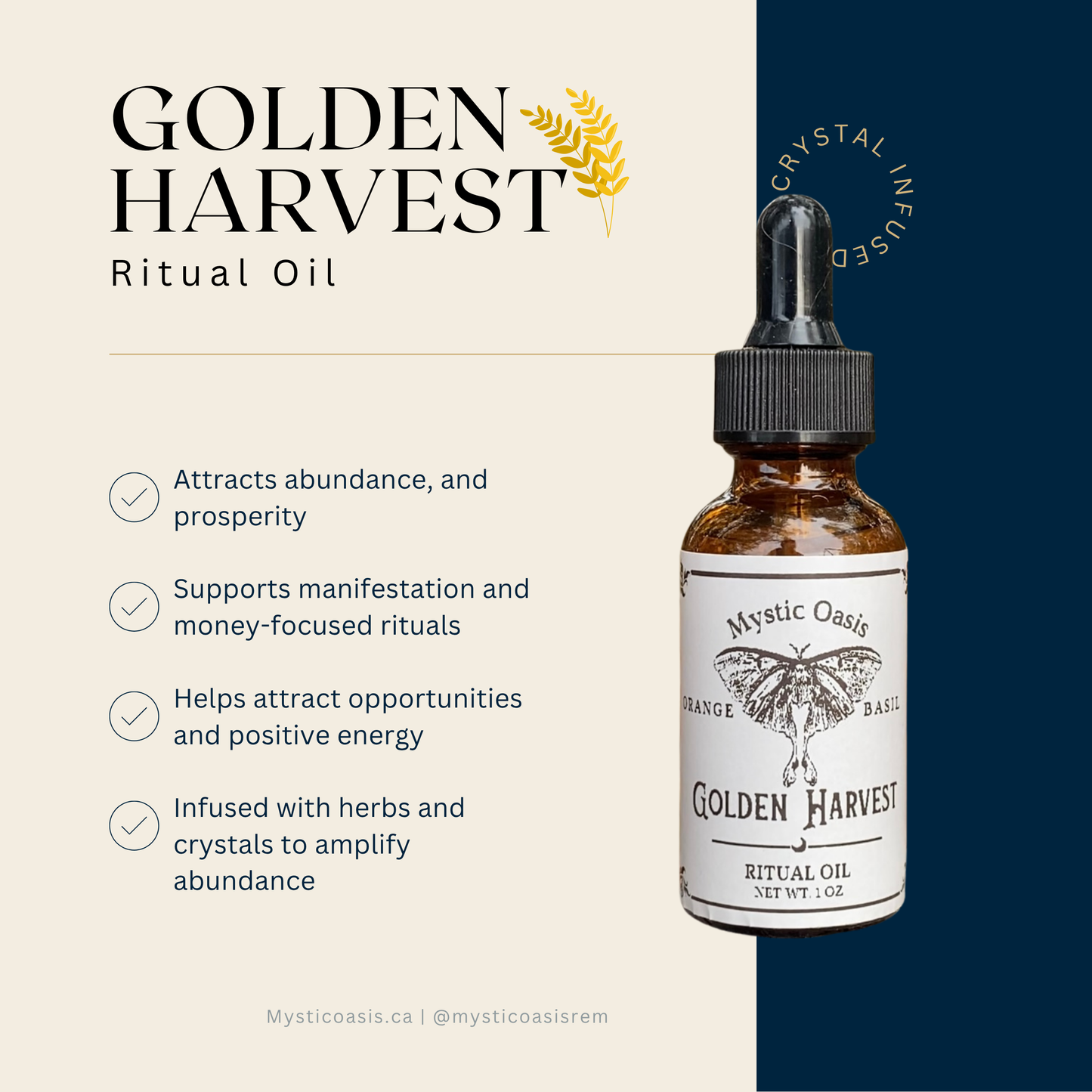 Golden Harvest - Ritual Oil