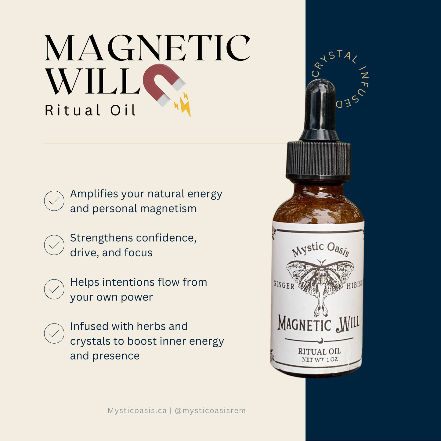 Magnetic Will - Ritual Oil