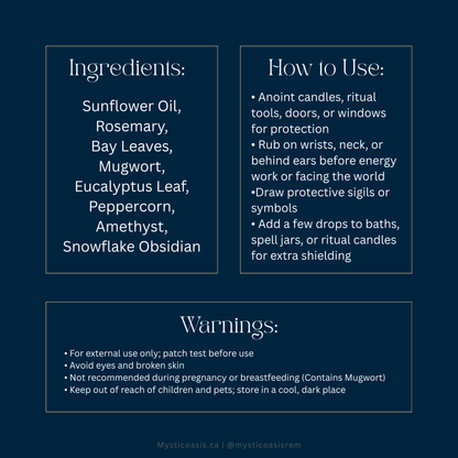 Sacred Shield - Ritual Oil